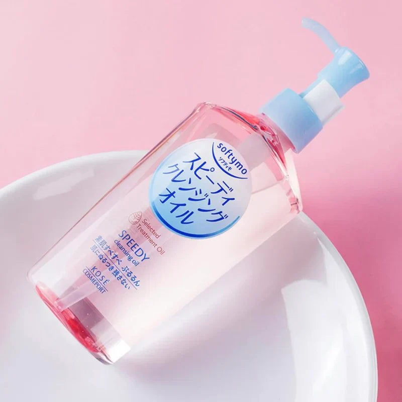 KOSE COSMEPORT Softymo Speedy Cleansing Oil: Canada's Fast-Acting Makeup Remover for Arctic Winters &amp; Urban Hustle