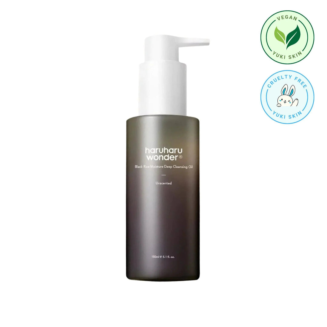 Haruharu Black Rice Moisture Deep Cleansing Oil: Unveiling the Secret to a Pristine Clean in Canada