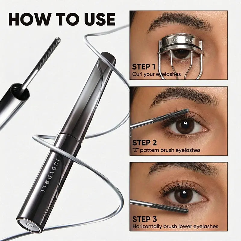 Judydoll 3D Curling Eyelash Iron Mascara Precision Design JUDYDOLL
