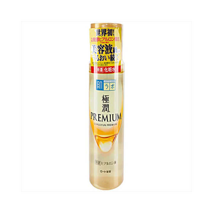 Hada Labo Gokujyun Premium Hydrating Lotion gold bottle product image