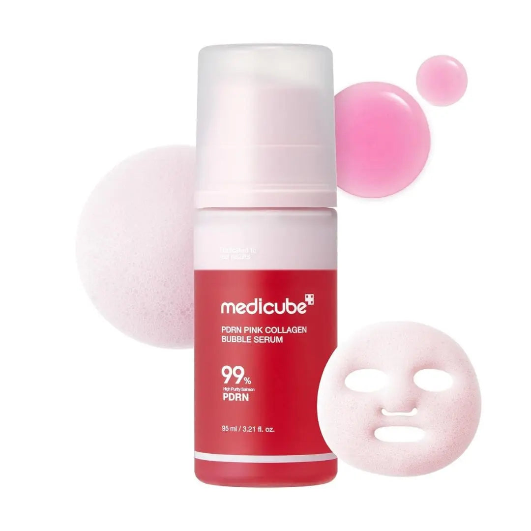 Medicube PDRN Pink Collagen Bubble Serum