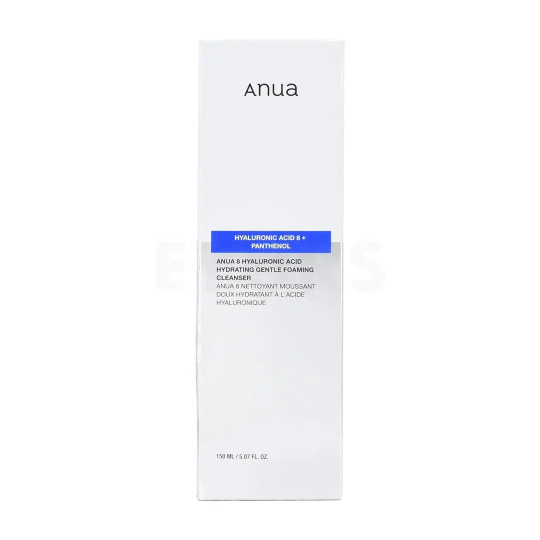 Anua 8 Hyaluronic Acid Hydrating Gentle Foaming Cleanser