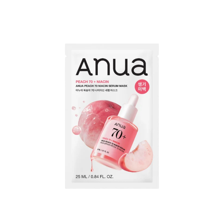 ANUA Peach Niacin Serum Mask