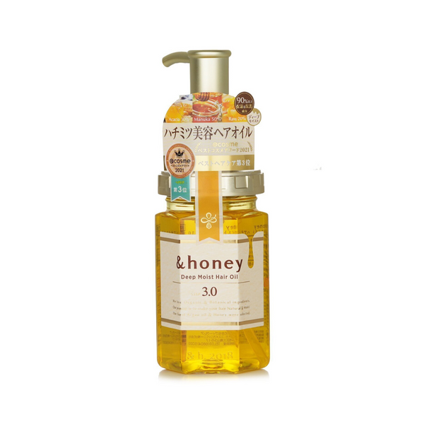 &Honey Deep Moist Hair Oil 3.0 with Japanese packaging