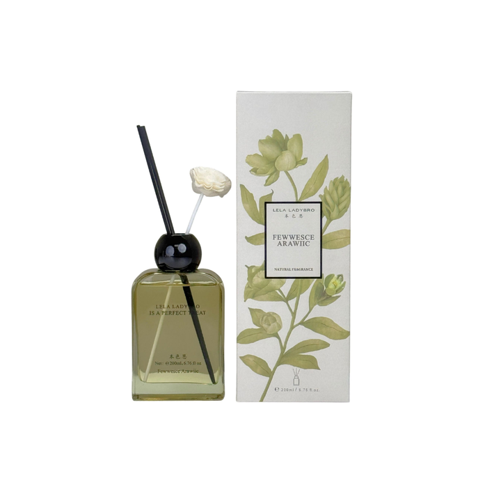 LELA LADYBRO Fragrance Diffuser Orange Flower - bottle and box