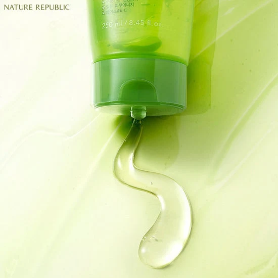 NATURE REPUBLIC Aloe Vera 92% Soothing Gel - gel texture