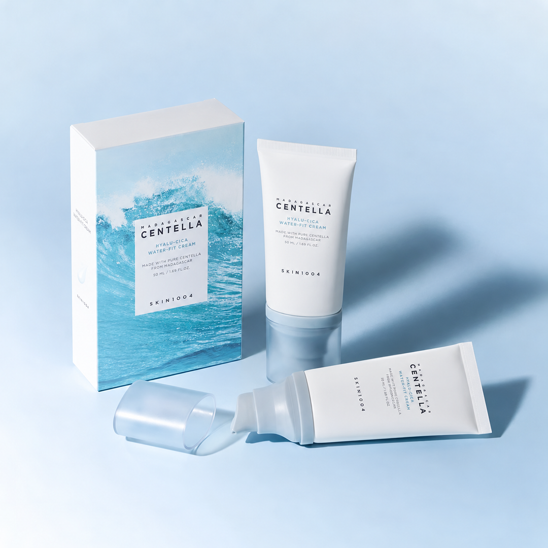 SKIN1004 Madagascar Centella Hyalu-Cica Water-Fit Cream Twin Pack lifestyle