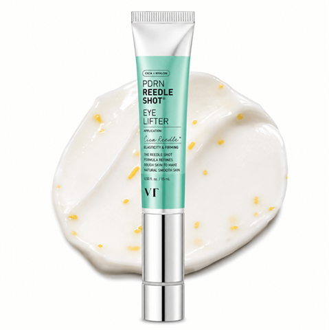 VT PDRN Reedle Shot Firming Eye Cream with texture